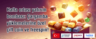 Hoş Geldin Bonusu promotion